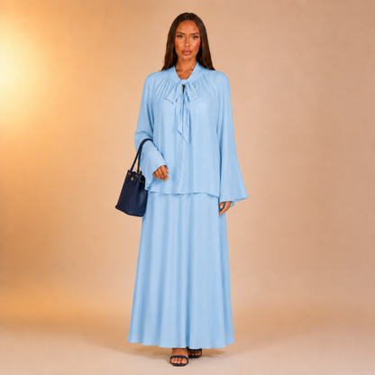 Ramlah Bow Tunic Twinset