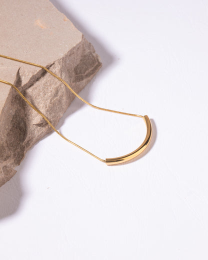 Chique Gebogen Staafketting