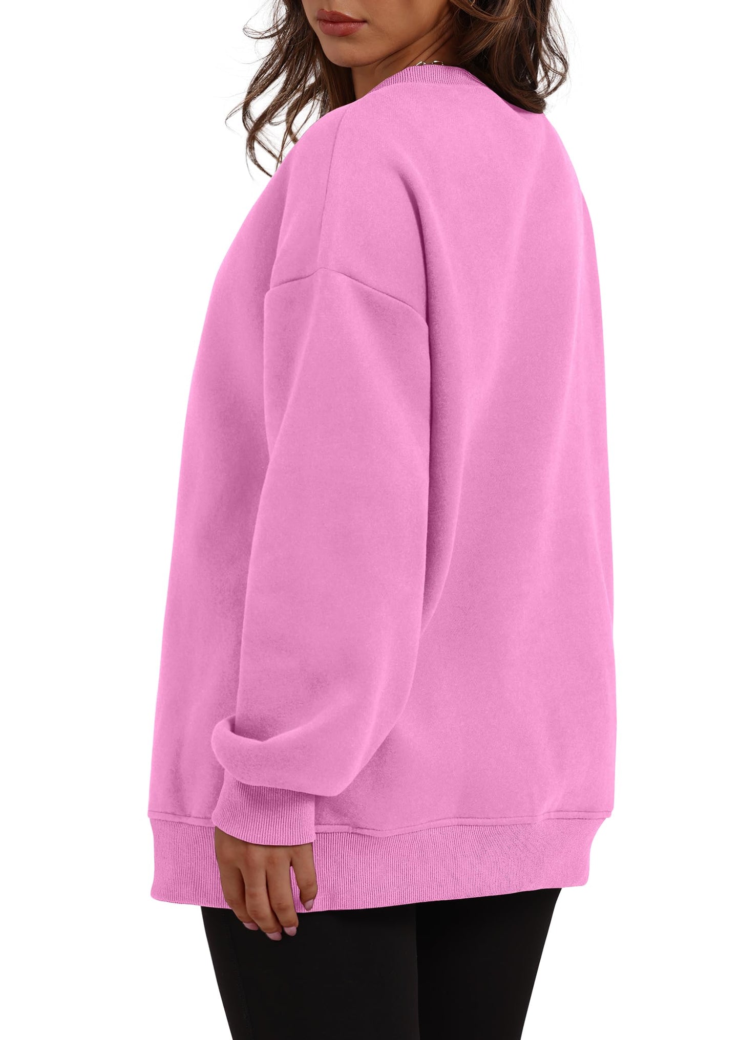 Oversized Crewneck Sweatshirts Met Zakken
