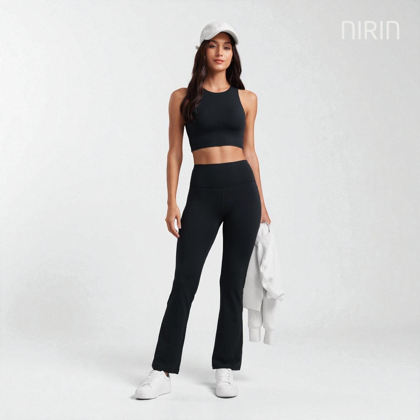 ATHLISSE Flare Legging – Comfort Fit met Zakken 74"