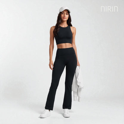 ATHLISSE Flare Legging – Comfort Fit met Zakken 74"