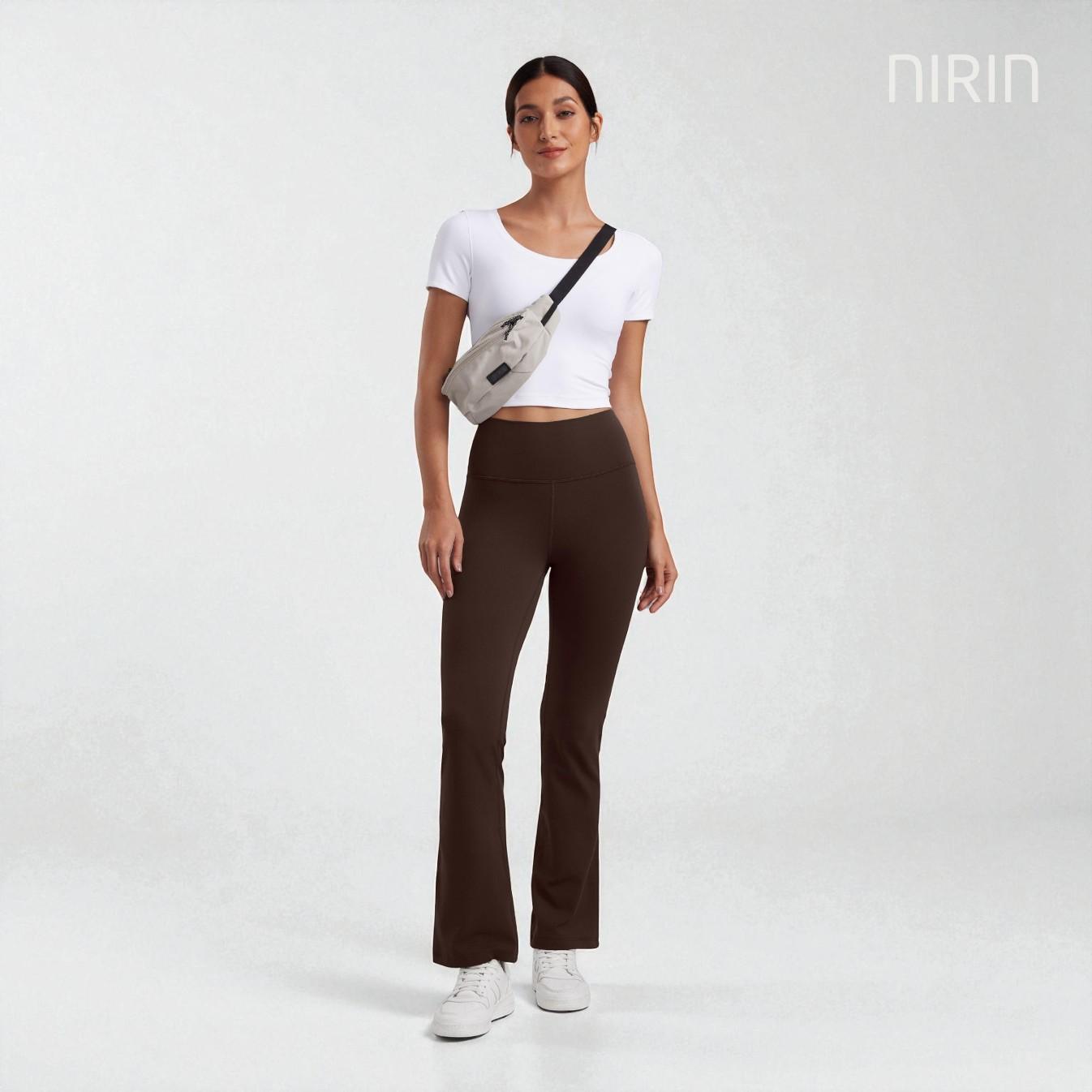 ATHLISSE Flare Legging – Comfort Fit met Zakken 74"