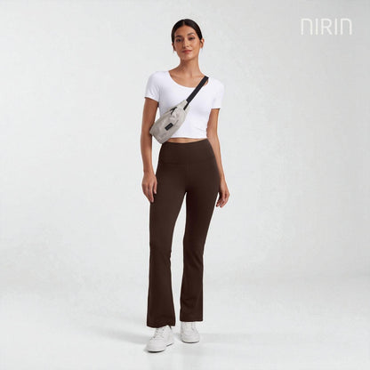 ATHLISSE Flare Legging – Comfort Fit met Zakken 74"