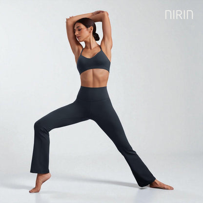 ATHLISSE Flare Legging – Comfort Fit met Zakken 74"