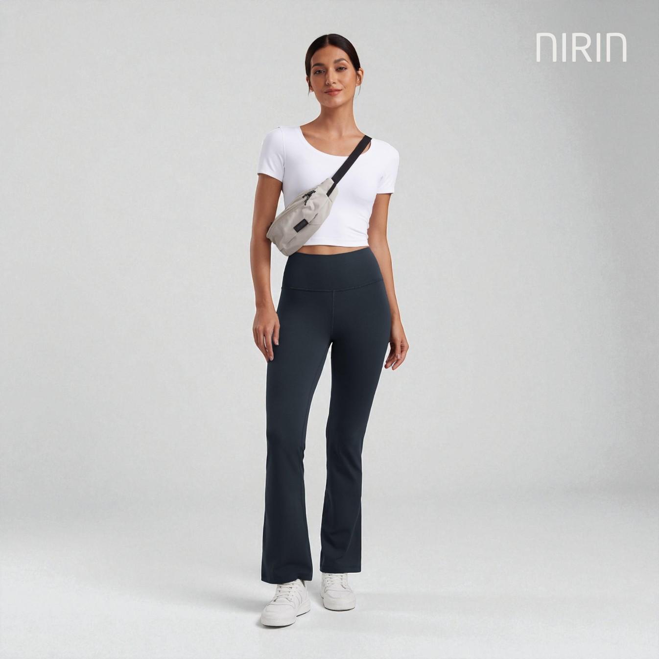 ATHLISSE Flare Legging – Comfort Fit met Zakken 74"