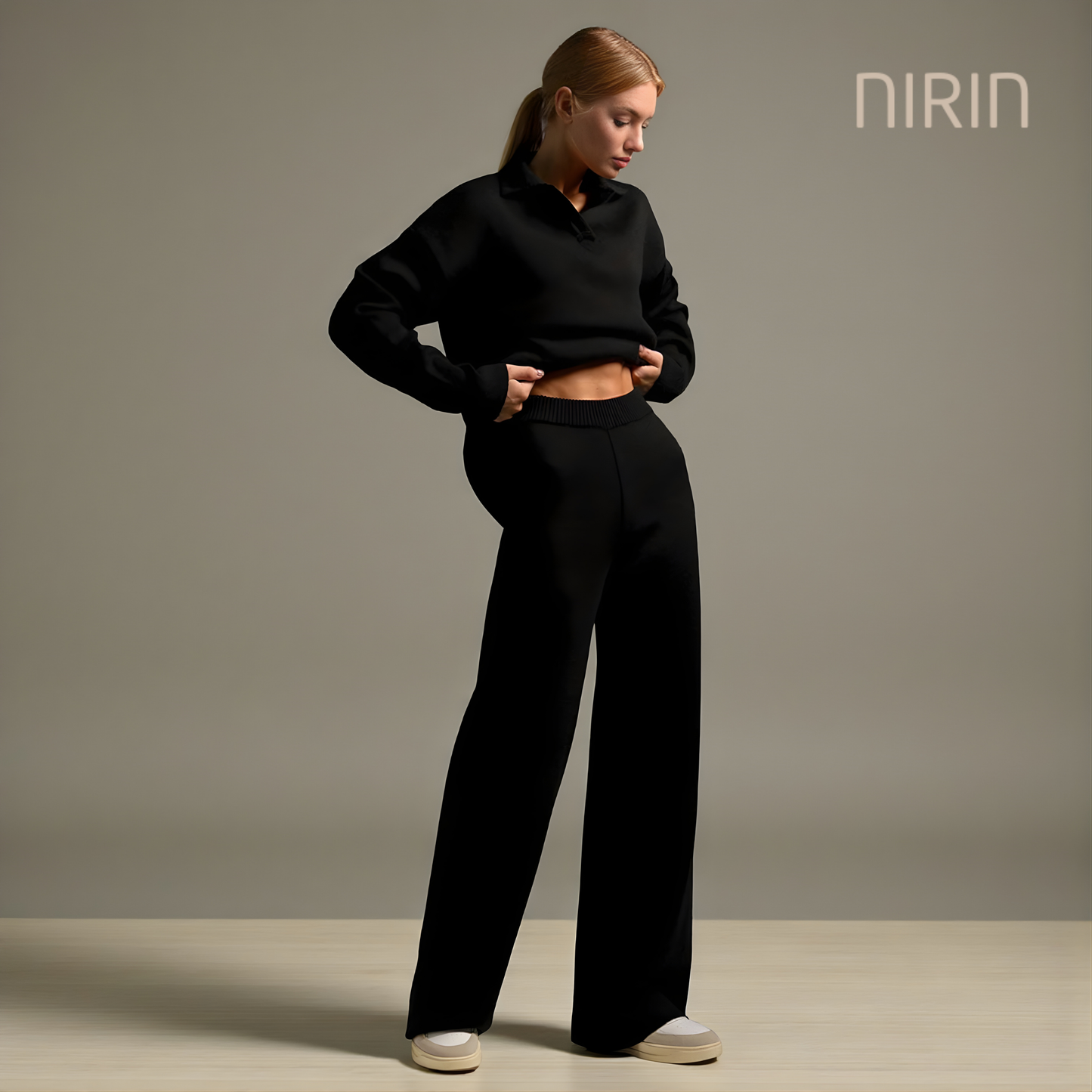 Soft Knit Combi Twinset