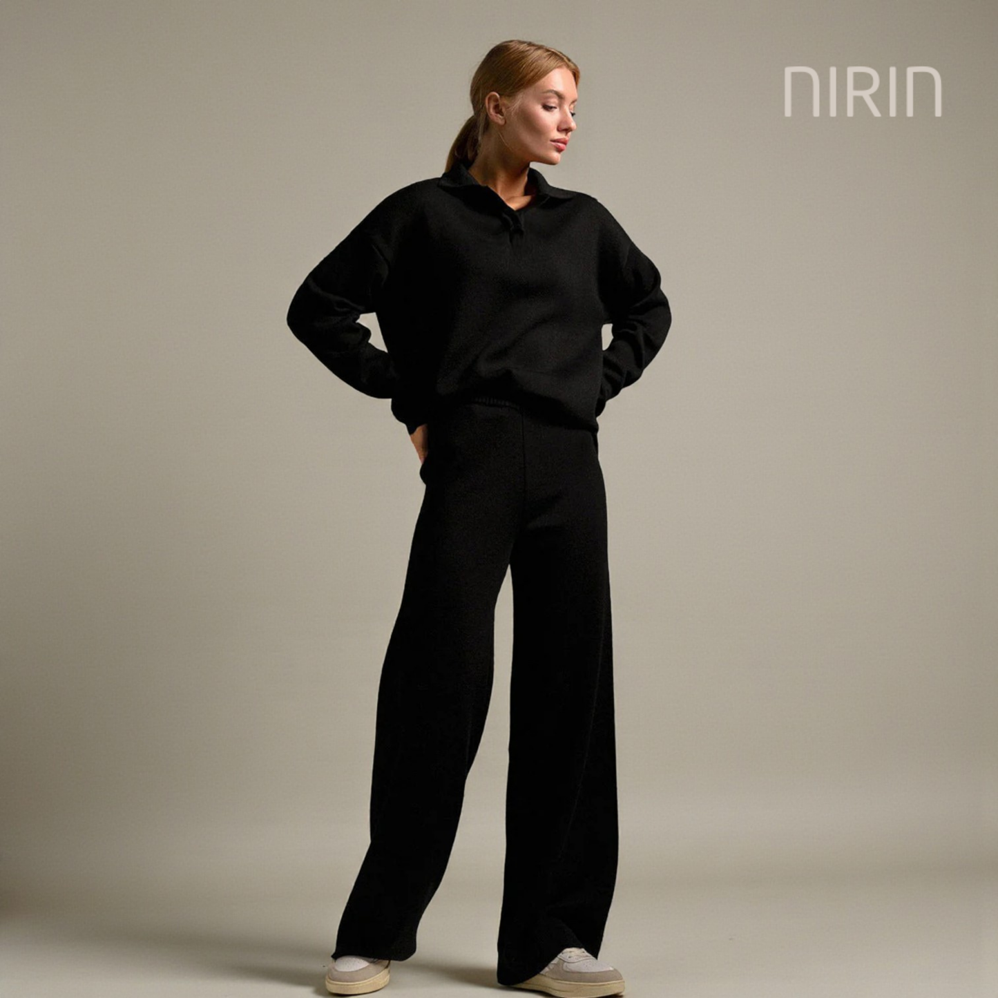 Soft Knit Combi Twinset