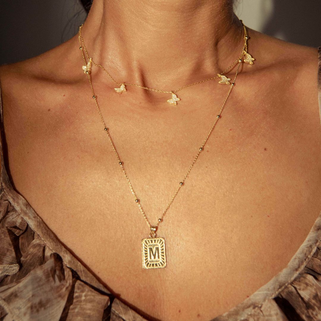 Butterfly Charm Halsketting