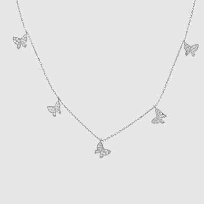Butterfly Charm Halsketting