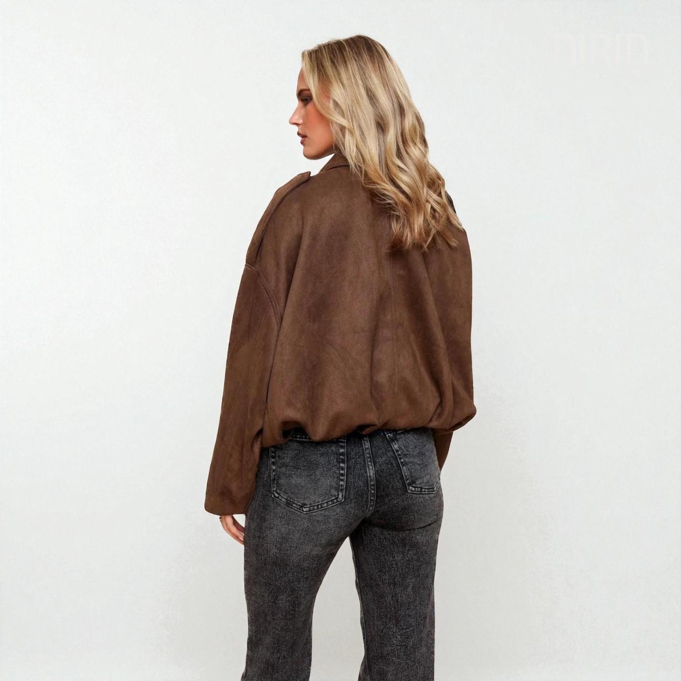 ELVY Oversized Bomber Jacket