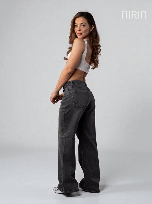 Wide Leg Baggy Jeans