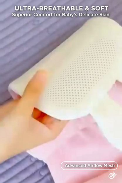 SNUGGY Baby Hoofdkussen 👶💤✨Ergonomisch babyvormend hoofdkussen voor veilig & comfortabel slapen